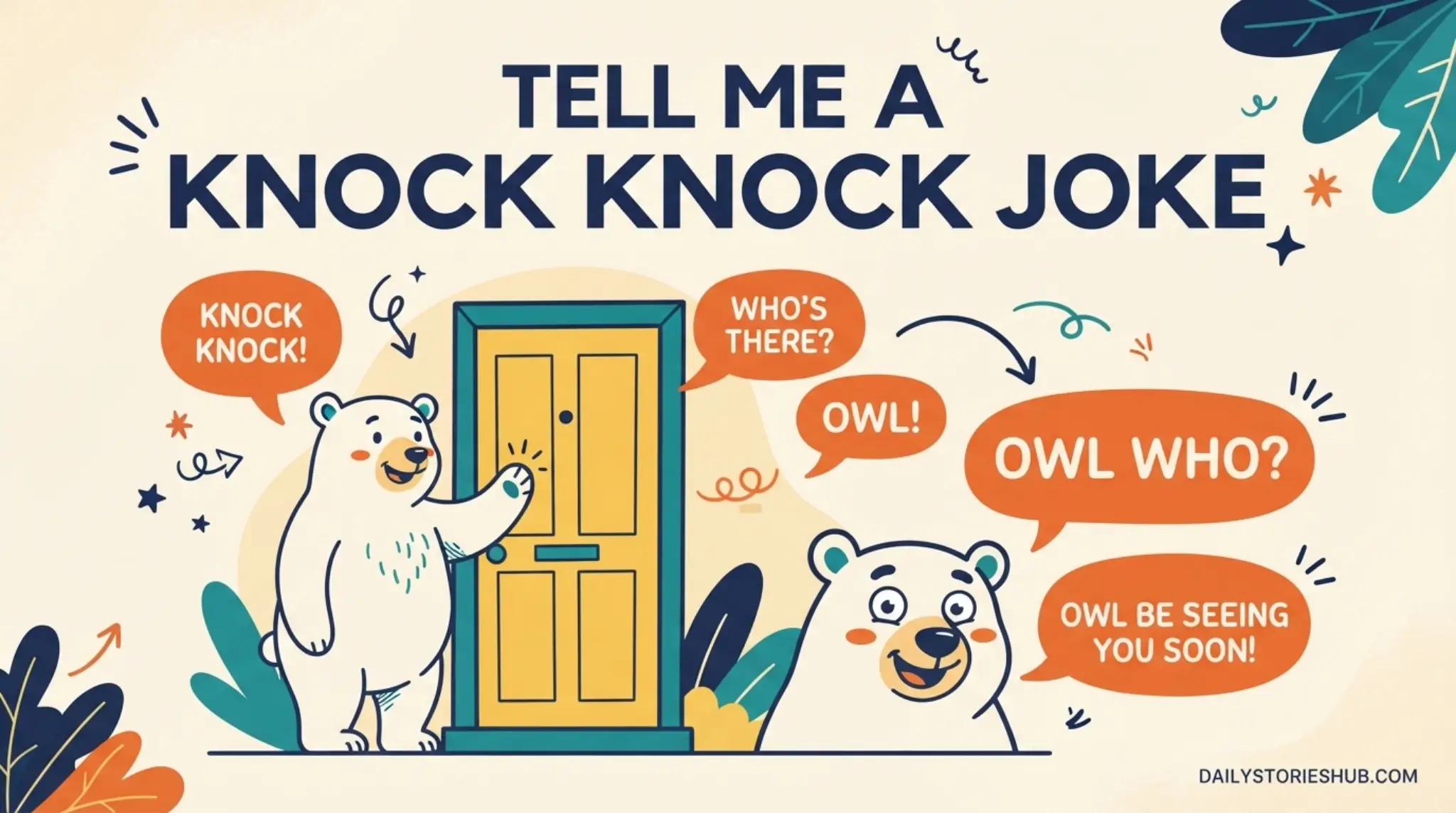 Tell Me a Knock Knock Joke